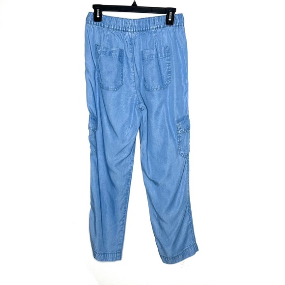 ❌5/$25❌ GAP Easy Pant Tencel Chambray Cargo Pants XS - Picture 4 of 5